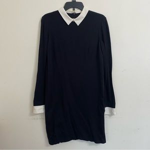 Cynthia Steffens Black Collared Dress 6